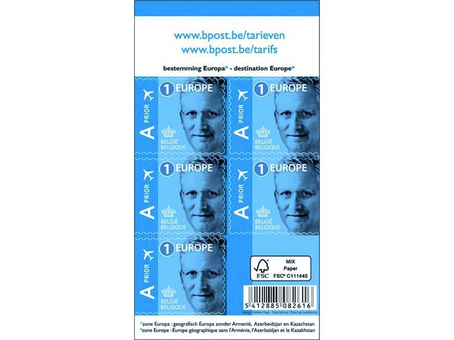 Alcatraz Island Malawi Mam Postzegels Postzegel Belgie 50 X 1.90 Euro doosje | DiscountOffice.be