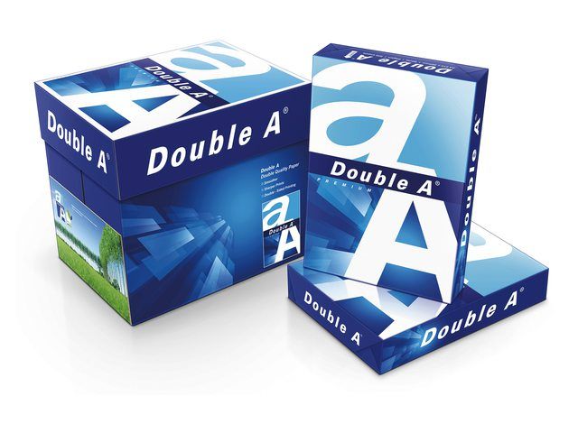 Niet ingewikkeld Nautisch pad Double A Paper A4 Printpapier 80 Gram Wit Voordeelbundel 10 Pakken |  DiscountOffice.be